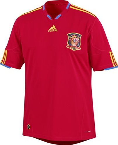 Adidas Spanien Trikot Home rot P47902 WM2010, Größe: M