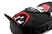 Booq Boa Flow XL Backpack for 17-Inch Laptops, Black/Red (BFXL-BLR)