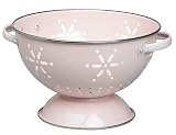 Typhoon Vintage Kitchen Colander, Pink