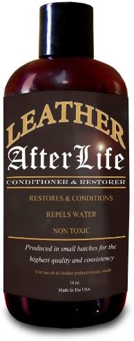 Leather Afterlife Leather Conditioner - The Best Leather Conditioner & Restorer for Cars, Furniture, Boots, Saddles, Purses & More 16 Oz