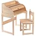 Craftsman Roll Top Desk & Chair