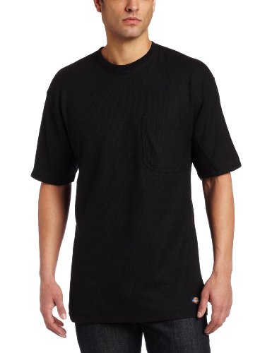 Dickies Men's Short Sleeve Waffle Knit Crew Neck 
