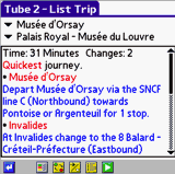 TUBE 2 Paris (Palm OS) downloadable Software