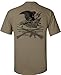 Gadsden and Culpeper Right to Bear Arms T-Shirt - Coyote Tan - 2XL