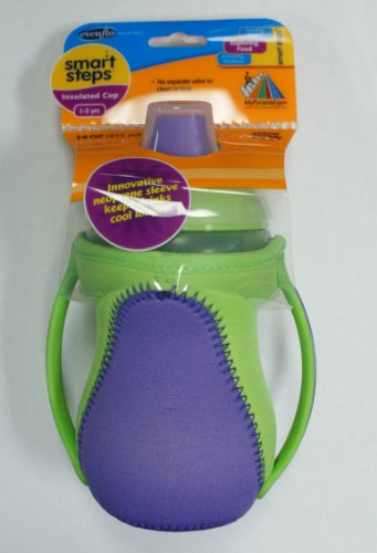 Evenflo BPA Free Insulated Cup - 14 oz green/purple