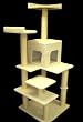 66" BUNGALOW - SHERPA Cat Condo tree Furniture Tower