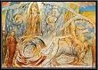 Art Poster Metal Framed Print - Beatrice Addressing Dante - Artist: William Blake- Poster Size: 22 X 28