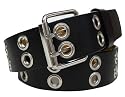 MENS/WOMENS TWO METAL ROW CARGO LEATHER BELTS