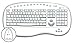 Search : Macally USB Wireless RF Programmable Keyboard With Multimedia Keys