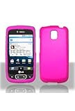 Hard Protector Skin Cover Cell Phone Case for LG Optimus T P509 - HOT PINK