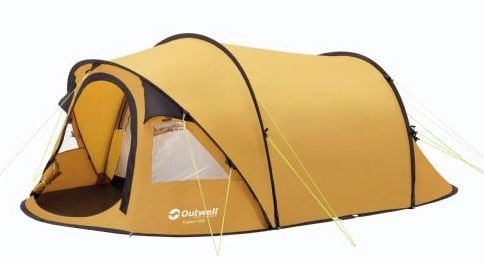 Outwell Zelt Fusion 400 Wurfzelt 4 Personen, topaz,1 Aldi Zelt 2012