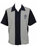 Tiki Flames with Tiki Button Camp Shirt