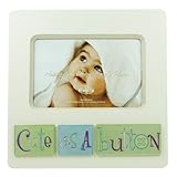 Cute As A Button Photo Frame, Gift