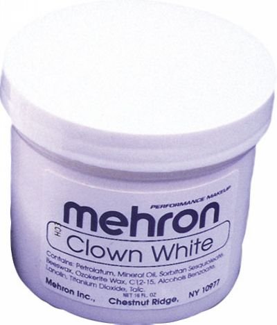 Clown White Makeup - Accessory