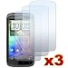 3 Premium Crystal Clear LCD Screen Protectors for HTC Sensation 4G/Pyramid