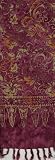 10 X 66 Rayon Batik Scarves - 3 Intricate Florals