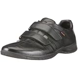 Clarks Flair Easy 20341668 Herren Sneaker,  EU 44.5 schwarz (Black Leather)  (UK 100)