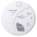 SA511B, First Alert OneLink Wireless Battery Powered Smoke Alarm with Voice