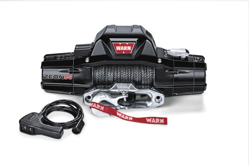 Warn 89305 ZEON 8 S Winch with Synthetic Rope 8000 lb Capacity