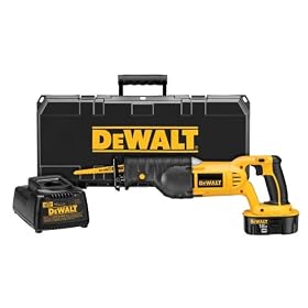 DEWALT DW938K 18 Volt Reciprocating Saw Kit