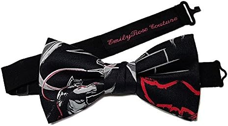 Star War-Super Heroes-Sci Fi Bow Ties (Group 3) (Large (12 Year Olds to Adults), Batman Dawn of Justice)