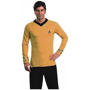 Deluxe Classic Gold Shirt Costume - Large - Chest Size 42-44