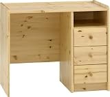 Steens 29007719 Schreibtisch SFK 74 x 89 x 54 cm Kiefer massive, natur lackiert