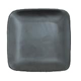 BIA Cordon Bleu Square Plates, Set of 4, Ebony