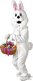 Adult Easter Bunny Mascot Costume