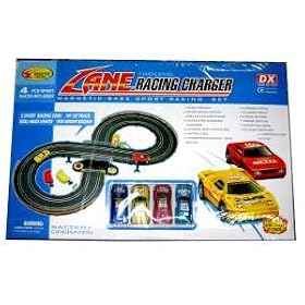Battery Operated Chargers Racing Set
