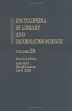 Review CRC Press  / Encyclopedia of Library and Information Science: Volume 29 - Stanford University Libraries to System Analysis: 029 (Encyclopedia of Library & Information Science)