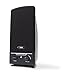 Cyber Acoustics 2.1 Powered Speaker System (CA-3001RB),Black