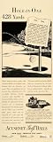 1939 Ad Acushnet Golf Balls Hole in One 428 Yard Green - Original Print Ad
