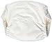 Imagine Baby Products Newborn Stay Dry All-in-One Snap Cloth Diaper, Snow