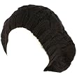Winter Warm Cable Knit Beret Slouch Ski Hat Tam Black
