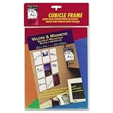 DAX Photo/Document Cubicle Clear Acrylic Frame W/Magnet/Velcro Acrylic 8-1/ ....