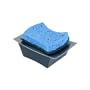 Zojila 'Sonora' Stainless Steel Sponge Holder and Soap Solution Dish
