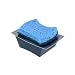 Zojila 'Sonora' Stainless Steel Sponge Holder and Soap Solution Dish