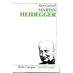 Martin Heidegger. (Taschenbuch)