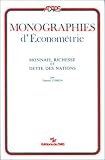 Revue CNRS Editions  / Monnaie, richesse et dette des nations, 3