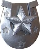 Mens "Horseshoe Star" Lighter Metal Belt Buckle