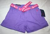 U.S. Polo Assn. Girls Belted Shorts - Size: 10 - Purple