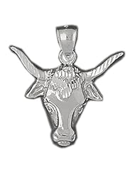 Clevereves 14K White Gold Pendant Western 7.6 - Gram(s)