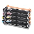 Set of 4 Brand New Compatible Toner Laser Cartridges (Black, Cyan, Magenta, Yellow) for printers Brother TN230 TN-230 HL-3040CN, HL-3070CW, DCP-9010CN, MFC-9120CN, MFC-9320CW; best replacement for TN-230 Bk, C, M, Y, TN230Bk, TN230C, TN230M, TN230Y, TN-230Bk, TN-230C, TN-230M, TN-230Y