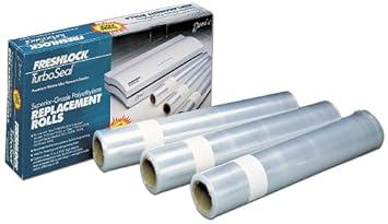 Deni 1640 Freshlock 11-Inch-by-33-Foot Vacuum Sealer Replacement Rolls Set of 3