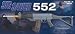 Airsoft Guns- Sig 552 Swat Ultra Grade Airsoft Rifle