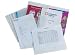 CE A5 clear multi-punched reinforced pockets with top opening, 55 micron, BOX of 100