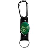 South Florida Bulls Black Carabiner Clip Keychain