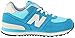 New Balance KL574 Lace-Up Pre Pennant Running Shoe (Little Kid)