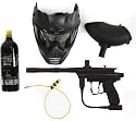 09 Spyder Victor Paintball Gun Marker Package Black